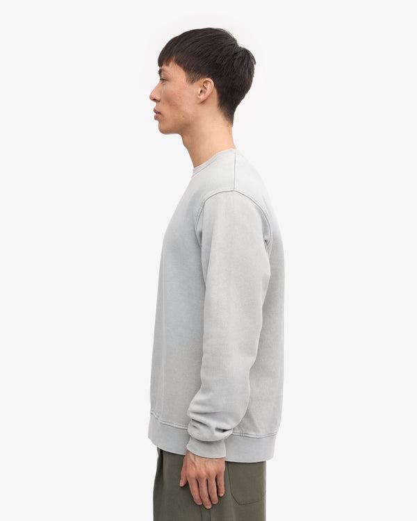 Colorful Standard Classic Organic Crew Sweatshirt Faded Grey Herren grau